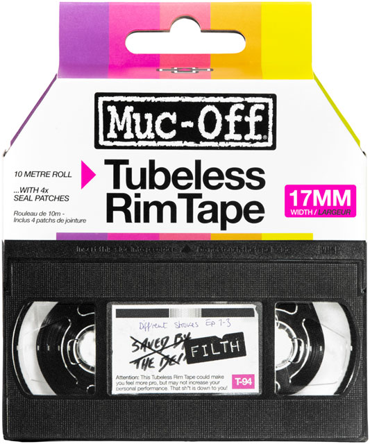 Muc-Off Rim Tape 10m Roll  - 17mm, Boxed