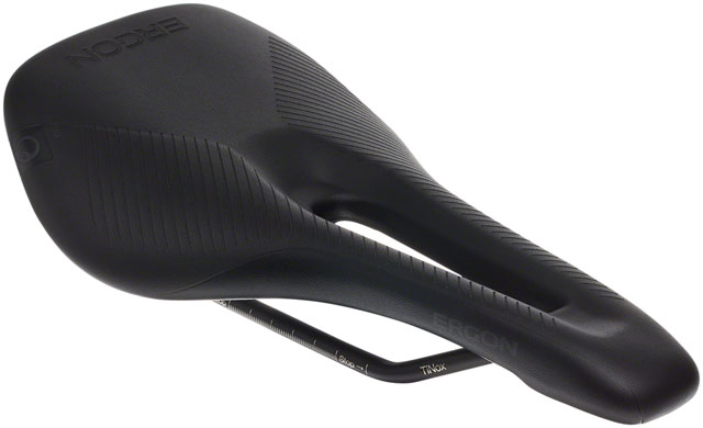 Ergon SR Pro Saddle - TiNox, Black, Women's, Small/Medium