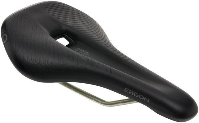 Ergon SM Pro Saddle - Titanium, Stealth, Men's, Small/Medium