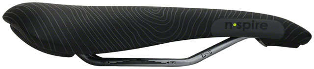 Smanie N.Spire Saddle - Chromoly, Microfiber Black, 146