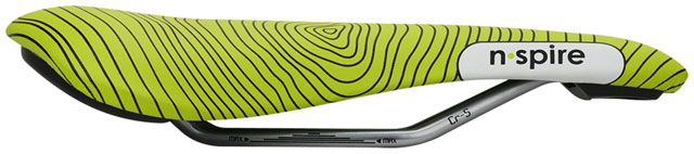 Smanie N.Spire Saddle - Chromoly, Microfiber Green, 156