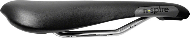 Smanie N.Spire Saddle - Chromoly, Polyurethane Sport Cover, Black, 146