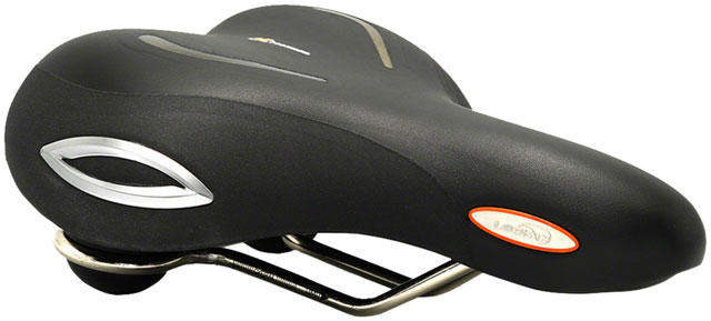 Selle Royal Lookin Stracciatella Saddle - Steel, Black, Relaxed