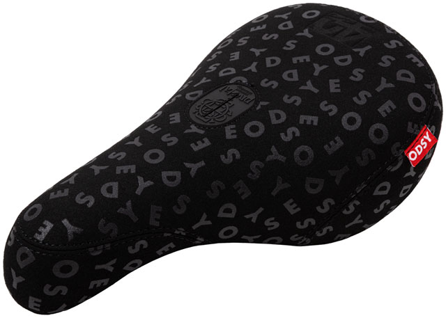 Odyssey 40th Anniversary BMX Seat - Pivotal, Fat, Black Suede