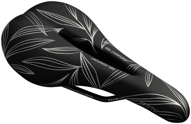 Terry Topo Gel Saddle - Chromoly, Mtn Leaf