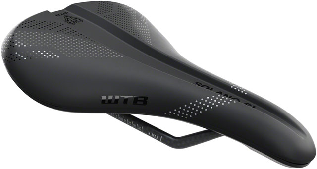 WTB Solano SL Saddle - Carbon, Black, Wide, Fusion Form