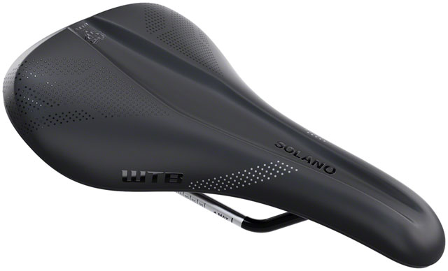 WTB Solano Saddle - Chromoly, Black, Medium, Fusion Form