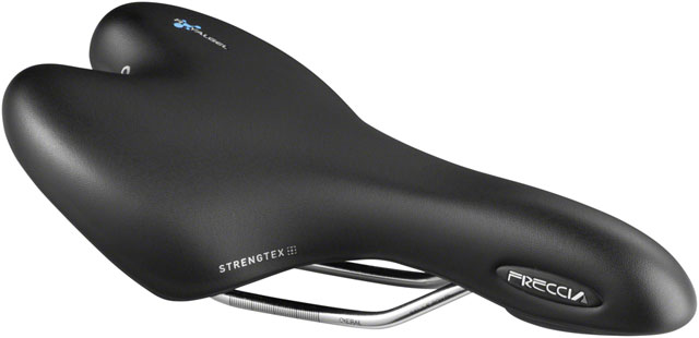 Selle Royal Freccia Saddle - Steel, Black
