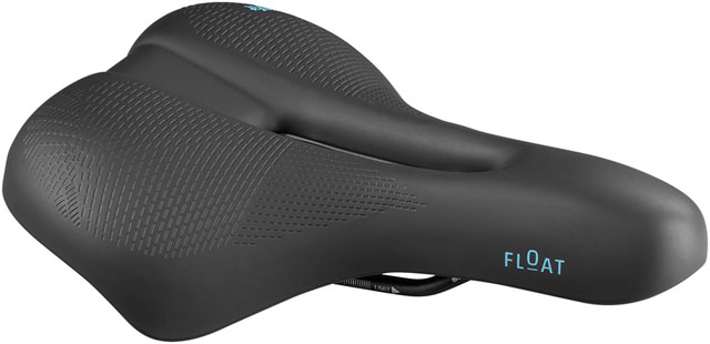 Selle Royal Float Saddle - Steel, Black, Moderate, Women's