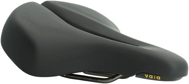 Selle Royal Vaia Saddle - Black, Relaxed