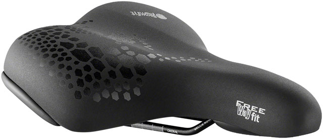 Selle Royal Freeway Fit Saddle - Steel, Black, Relaxed