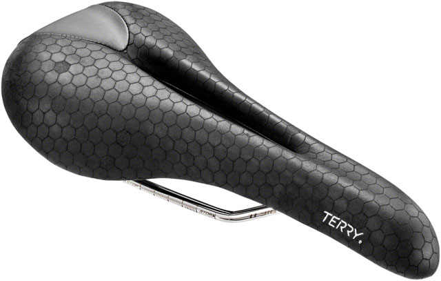 Terry Fly Ti Saddle - Titanium, Black, Men's