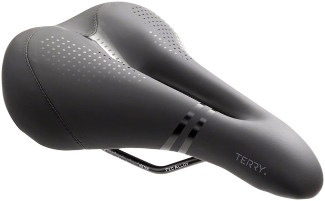 Terry Liberator Y Saddle - Steel, Black, Men's, Italia