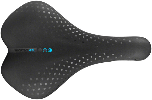 Selle San Marco Sportive Saddle - Steel, Black, Men's, Large, Gel