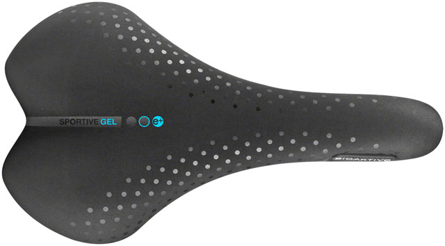 Selle San Marco Sportive Saddle - Steel, Black, Men's, Small, Gel