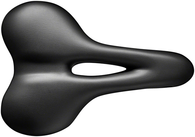 Selle San Marco Trekking Open-Fit Saddle - Steel, Black, Men's, Large