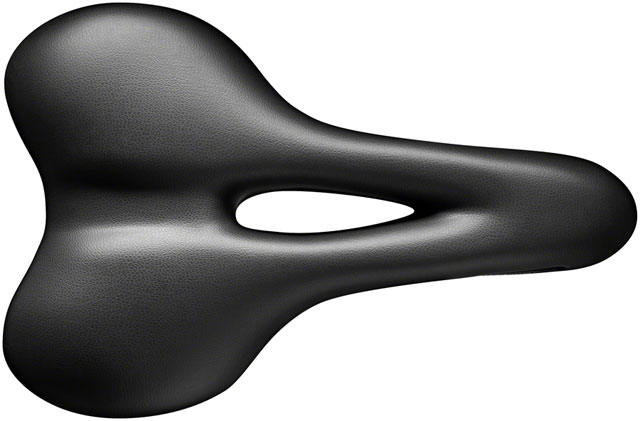 Selle San Marco Trekking Open-Fit Saddle - Steel, Black, Men's, Small