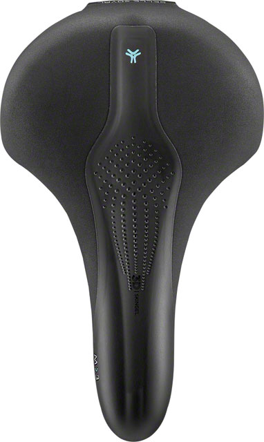 Selle Royal Scientia Moderate Saddle - Steel, Black, Large