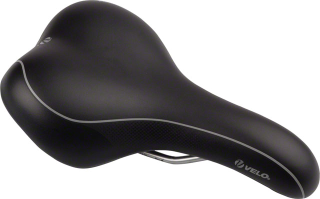 Velo Voam Breeze Saddle - Steel, Black