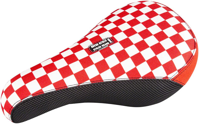 Stolen Fast Times XL BMX Seat - Pivotal, Red