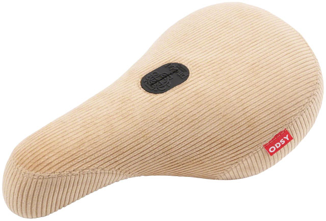 Odyssey Broc Corduroy BMX Seat - Pivotal, Fat, Tan