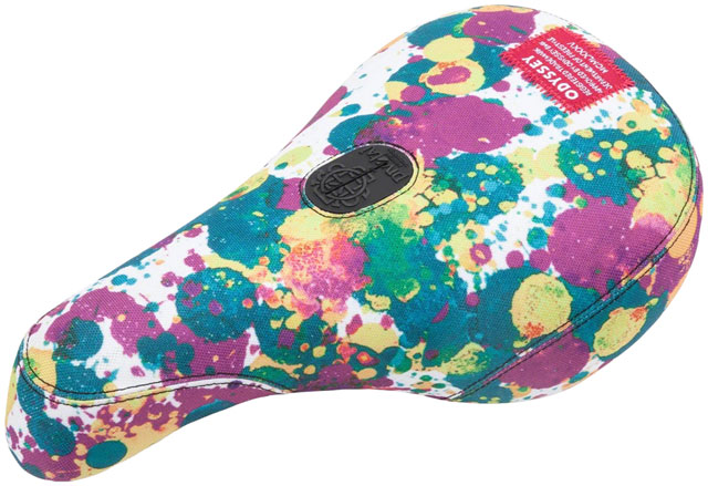 Odyssey Aaron Ross Splatter BMX Seat - Pivotal, Multi-Color