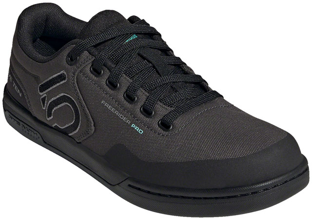 Five Ten Freerider Pro Canvas Flat Shoes - Men's, DGH Solid Gray/Core Black/Gray Three, 6