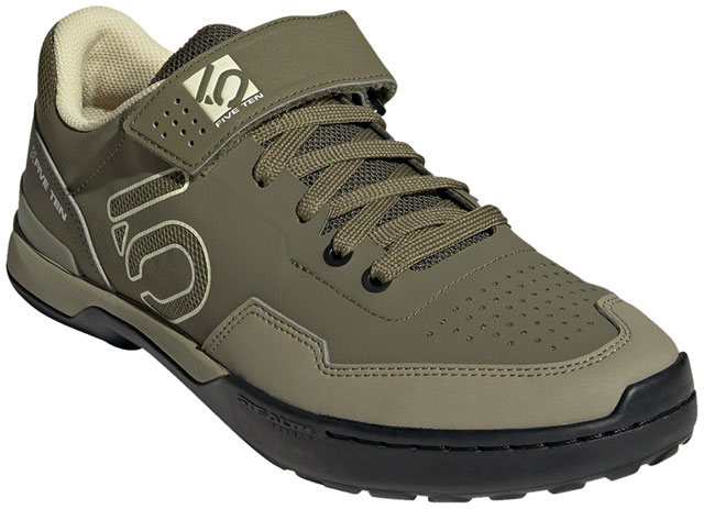 Five Ten Kestrel Lace Mountain Clipless Shoes - Men's, Focus Olive/Sandy Beige/Orbit Green, 6.5