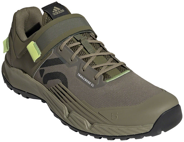 Five Ten Trailcross Mountain Clipless Shoes - Men's, Orbit Green/Carbon/Pulse Lime, 7.5