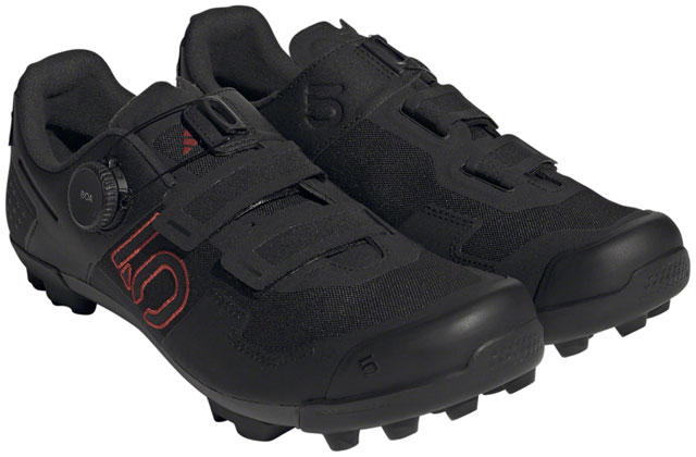 Five Ten Kestrel BOA Mountain Clipless Shoes - Men's, Core Black/Gray Six/Gray Four, 11