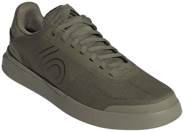 Five Ten Sleuth Deluxe Canvas Flat Shoes - Men's, Focus Olive/Core Black/Orbit Green, 7.5