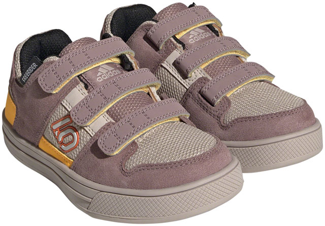 Five Ten Freerider VCS Flat Shoes - Kid's, Wonder Taupe/Gray One/Solar Gold, 1