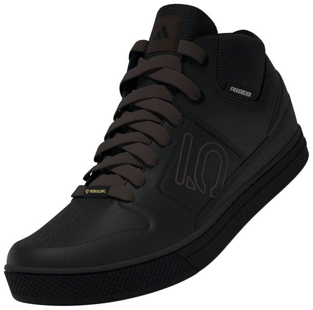 Five Ten Freerider EPS Mid Flat Shoes - Men's, Core Black/Core Black/Ftwr White, 10