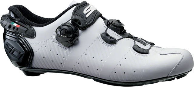 SIDI Wire 2S Road Shoes - Men's, White/Black, 40.5