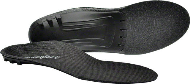 Superfeet Black Foot Bed Insole: Size D (M 7.5-9, W 8.5-10)