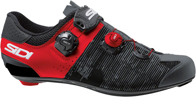 Sidi Genius 10 Road Shoes - Men's, Anthracite Red, 42