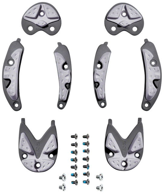 SIDI SRS Carbon Ground Inserts - Black, 38-40