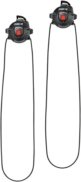 SIDI Tecno-3 Push Flex System Pair - Black