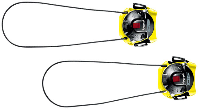 SIDI Tecno-3 Push Short System Pair - Yellow/Black