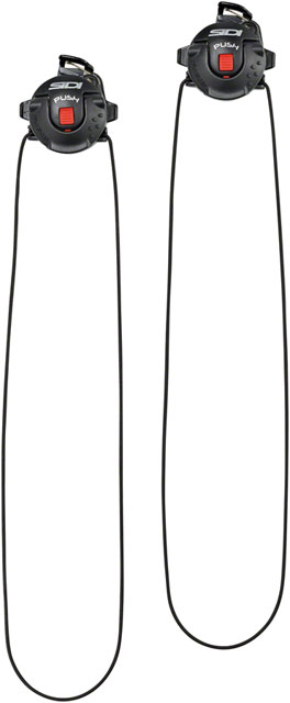 SIDI Tecno-3 Push Single System - Black