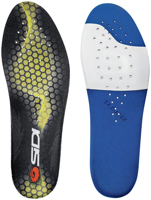 SIDI Comfort Fit Insole - Black/Yellow/White/Red, 47