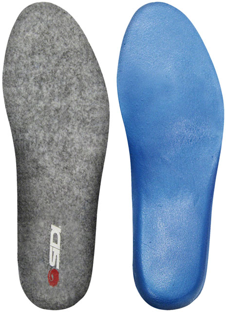 SIDI London Insulated Insoles - Gray/Blue, 39