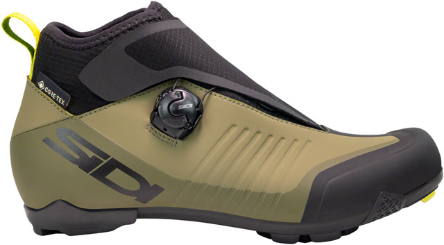 SIDI Hiemx Cycling Boot - Black/Green Olive, 50 , Millennium Fit