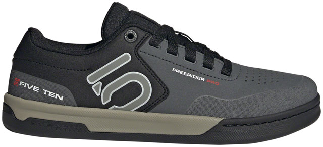 Five Ten Freerider Pro Flat Shoes - Men's, Gray Six/Silver Pebble/Core Black, 8