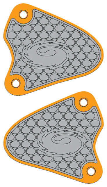 SIDI MTB SRS Metatarsus Insert - Yellow, 39/40