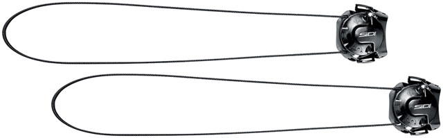 SIDI Tecno-3 Rotor Maxi 200mm System Pair - Black/Black