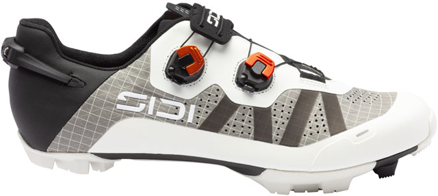 SIDI Aeron XC Clipless Mountain Shoes - Men's, Ice White, 41.5