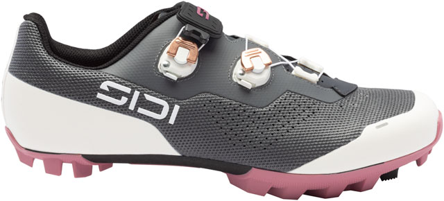 SIDI Dominator X XC Clipless Shoes - Women's, Anthracite Ice White, 40.5