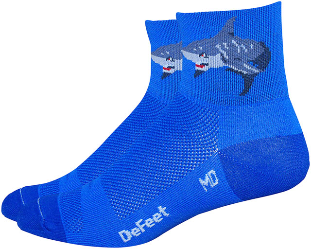 DeFeet Aireator Attack Socks - 3", Blue, Medium