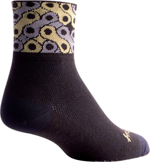 SockGuy Classic Links Socks - 3", Black, Large/X-Large